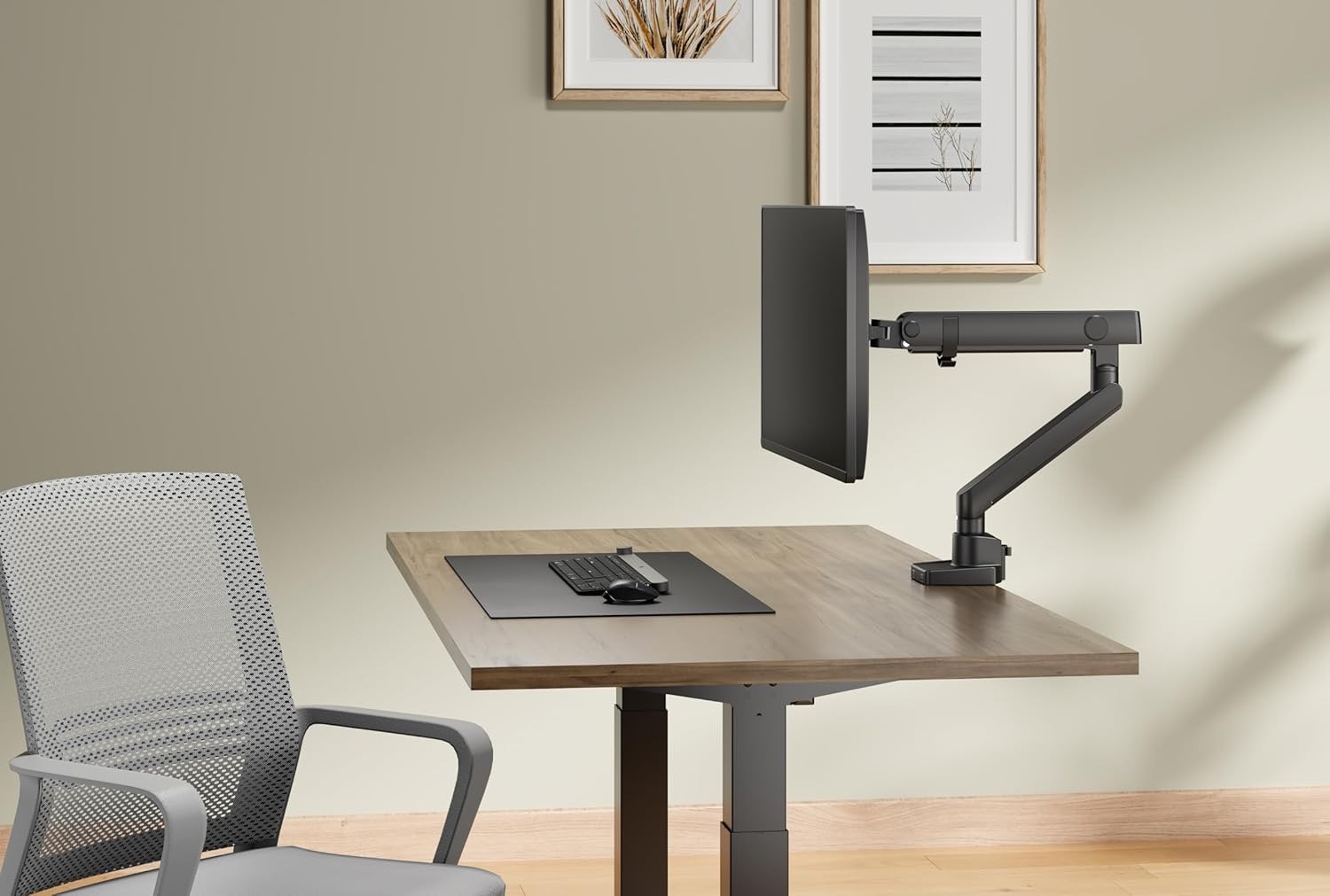 Voltix Ergonomik Premium 17''-35'' Ekranlar için VESA Uyumlu Monitör Tutucu - Siyah