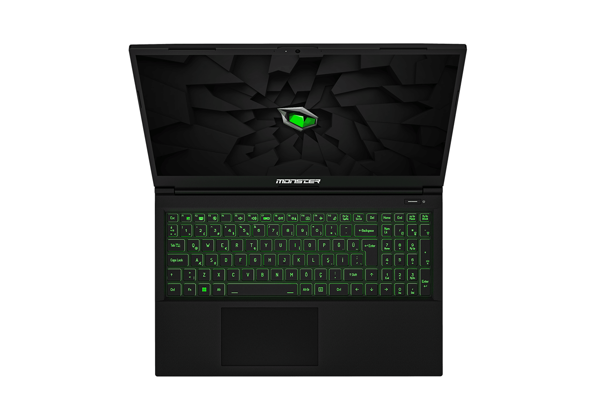 Monster Tulpar T5 V23.4 Intel Core i7 12700H 16 GB RAM 500 GB SSD 8 GB RTX 4060 FreeDOS 15,6" FHD 144 Hz Oyun Bilgisayarı