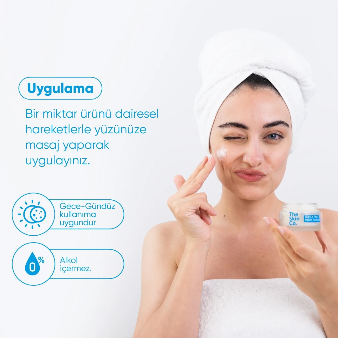 The Skin Co. Nemlendirici Yüz Kremi Daily Face Moisturizer 50 ml