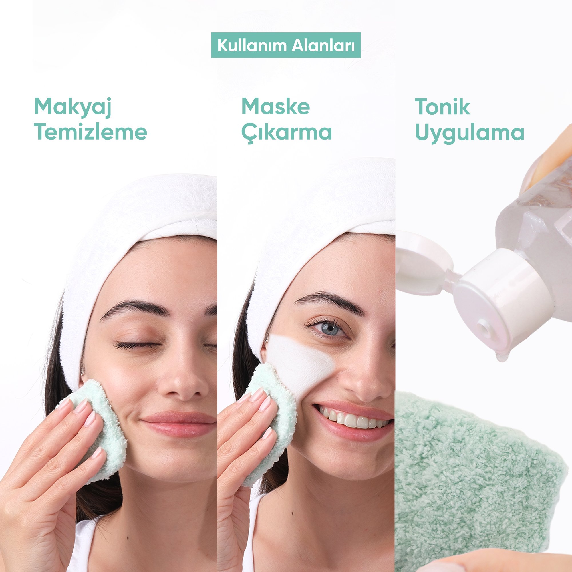 Remove it.all! Yıkanabilir Temizleme Pamukları Reusable Cleansing Pads - 2 Adet