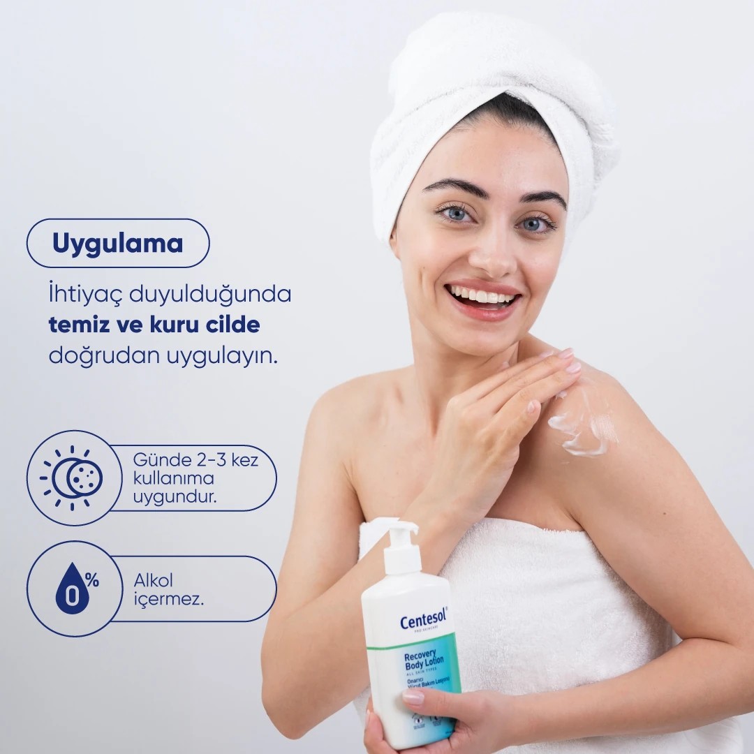 Centesol Onarıcı Vücut Bakım Losyonu Recovery Body Lotion 250 ml