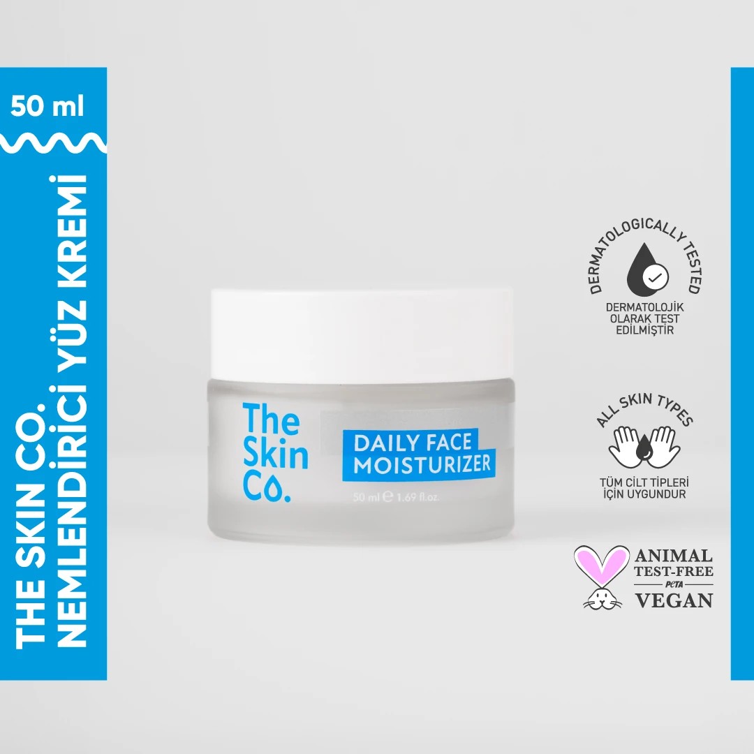 The Skin Co. Nemlendirici Yüz Kremi Daily Face Moisturizer 50 ml