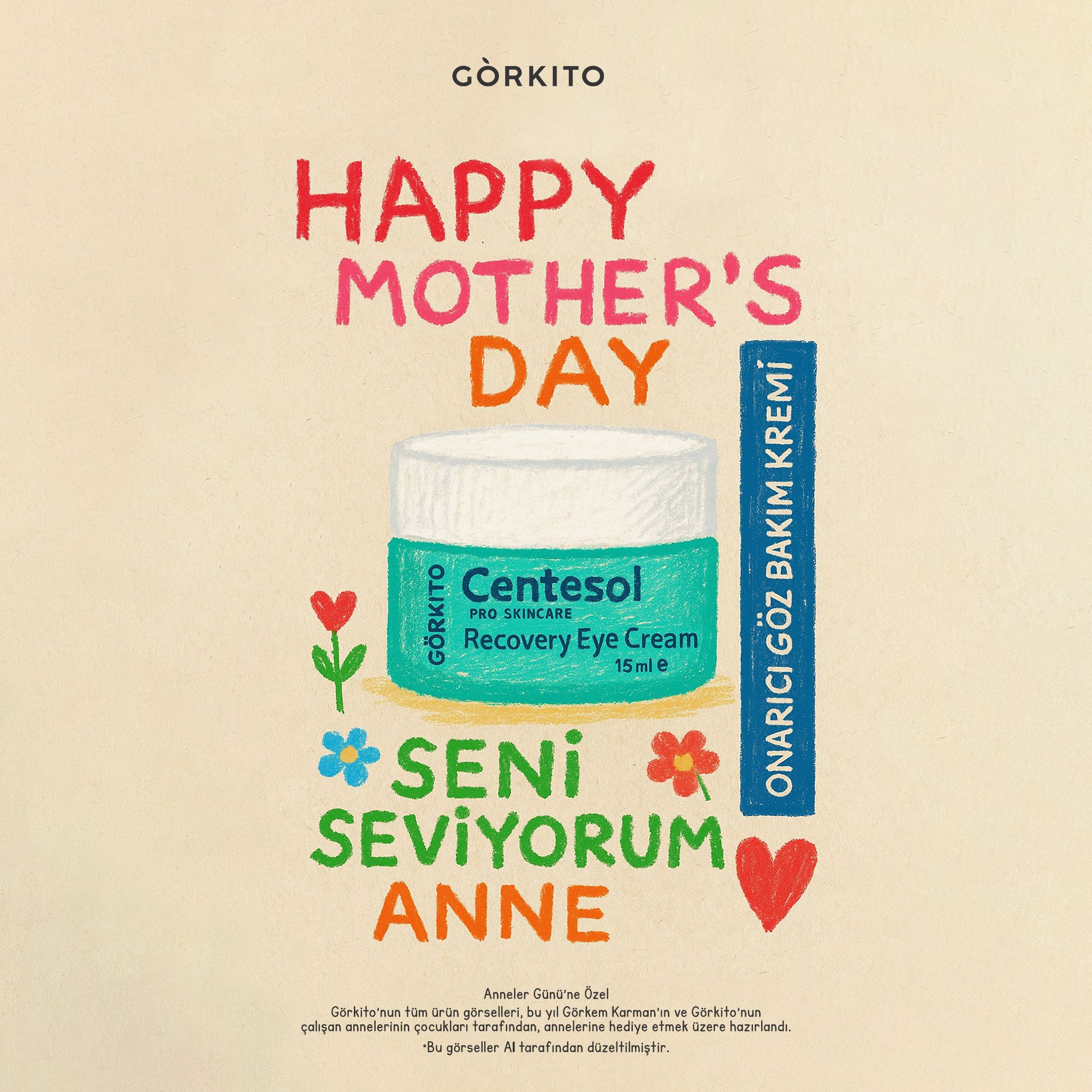 Centesol Onarıcı Göz Bakım Kremi Recovery Eye Cream 15 ml