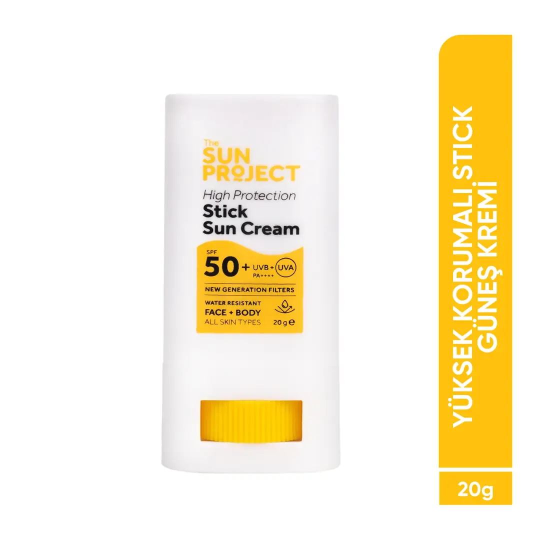Yüksek UVA UVB Korumalı Stick Güneş Kremi High UVA UVB Protection Stick Sun Cream SPF50+/PA++++ 20 G