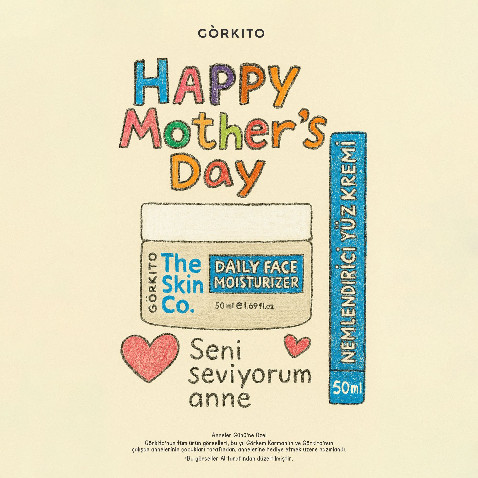 The Skin Co. Nemlendirici Yüz Kremi Daily Face Moisturizer 50 ml