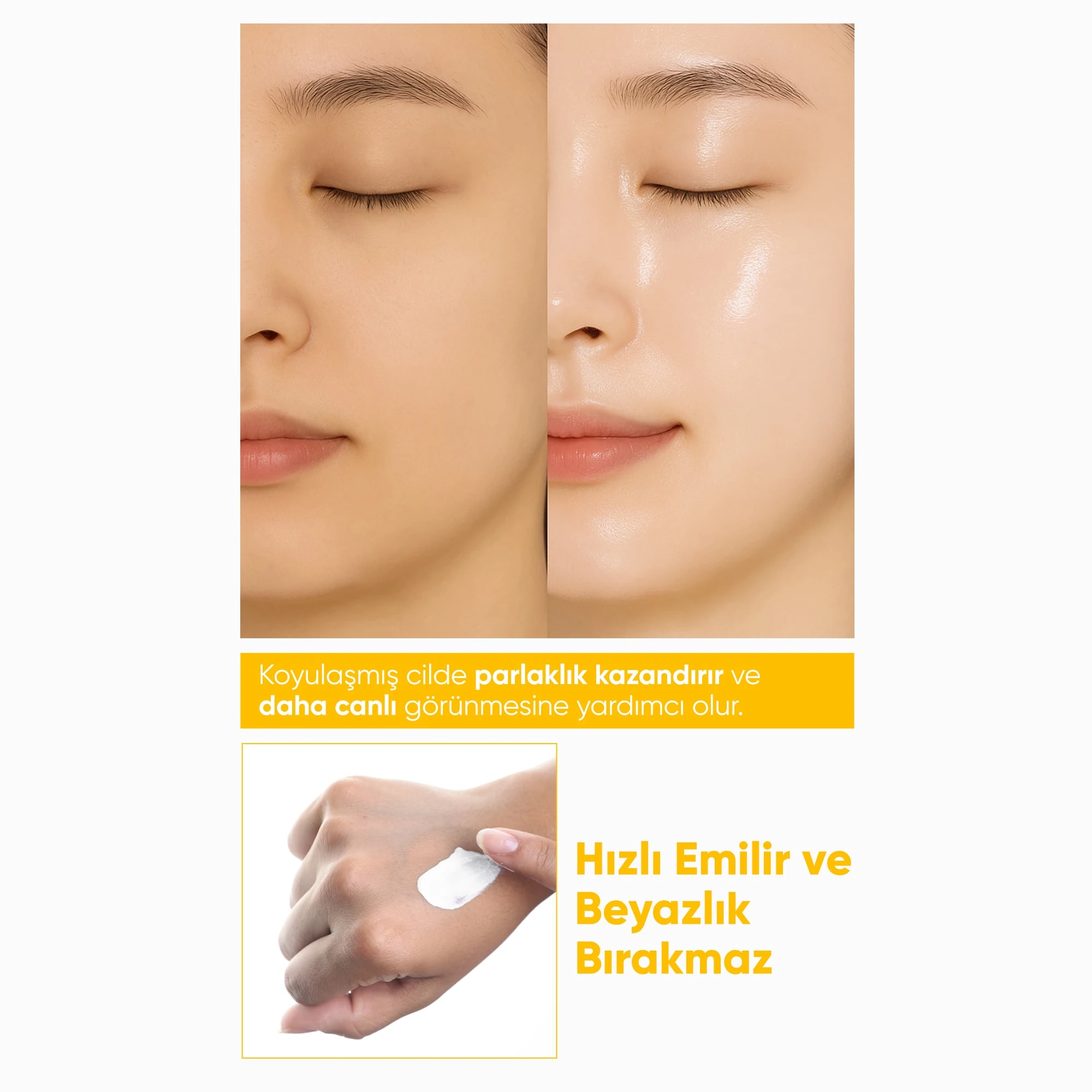 The Sun Project Yüksek Korumalı Aydınlatıcı%100 Mineral Güneş Kremi High Protection Mineral Sun Cream 50+ SPF PA++++ 40 ml