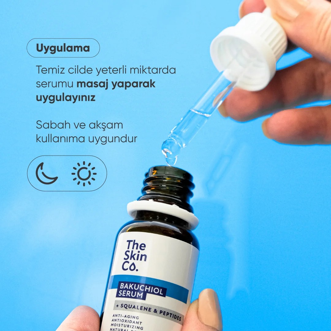 The Skin Co. Bakuchiol Yaşlanma Karşıtı Bitkisel Retinol Serum 20 ml