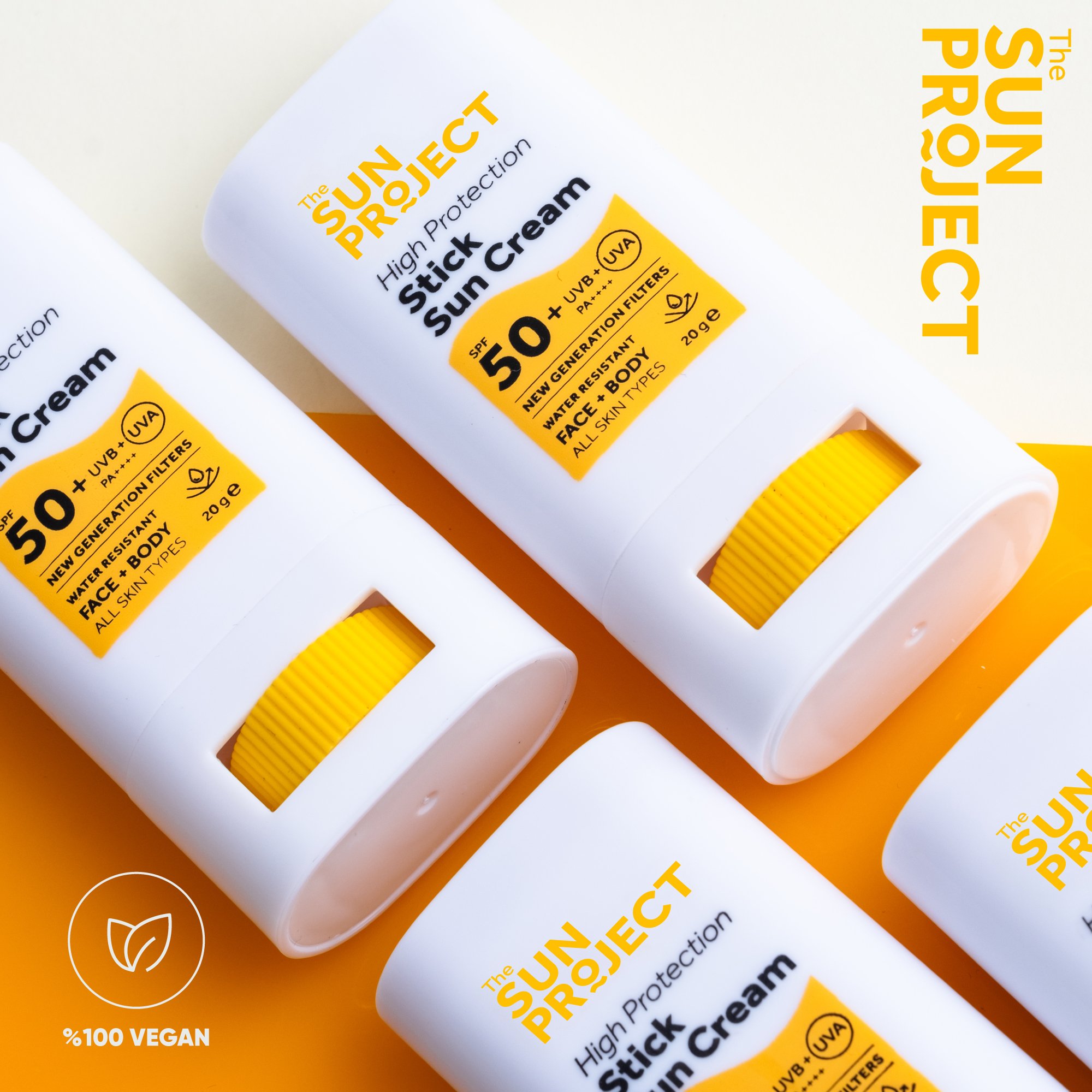 The Sun Project Yüksek Korumalı Stick Güneş Kremi High Protection Stick Sun Cream SPF50+/PA++++ 20 gr