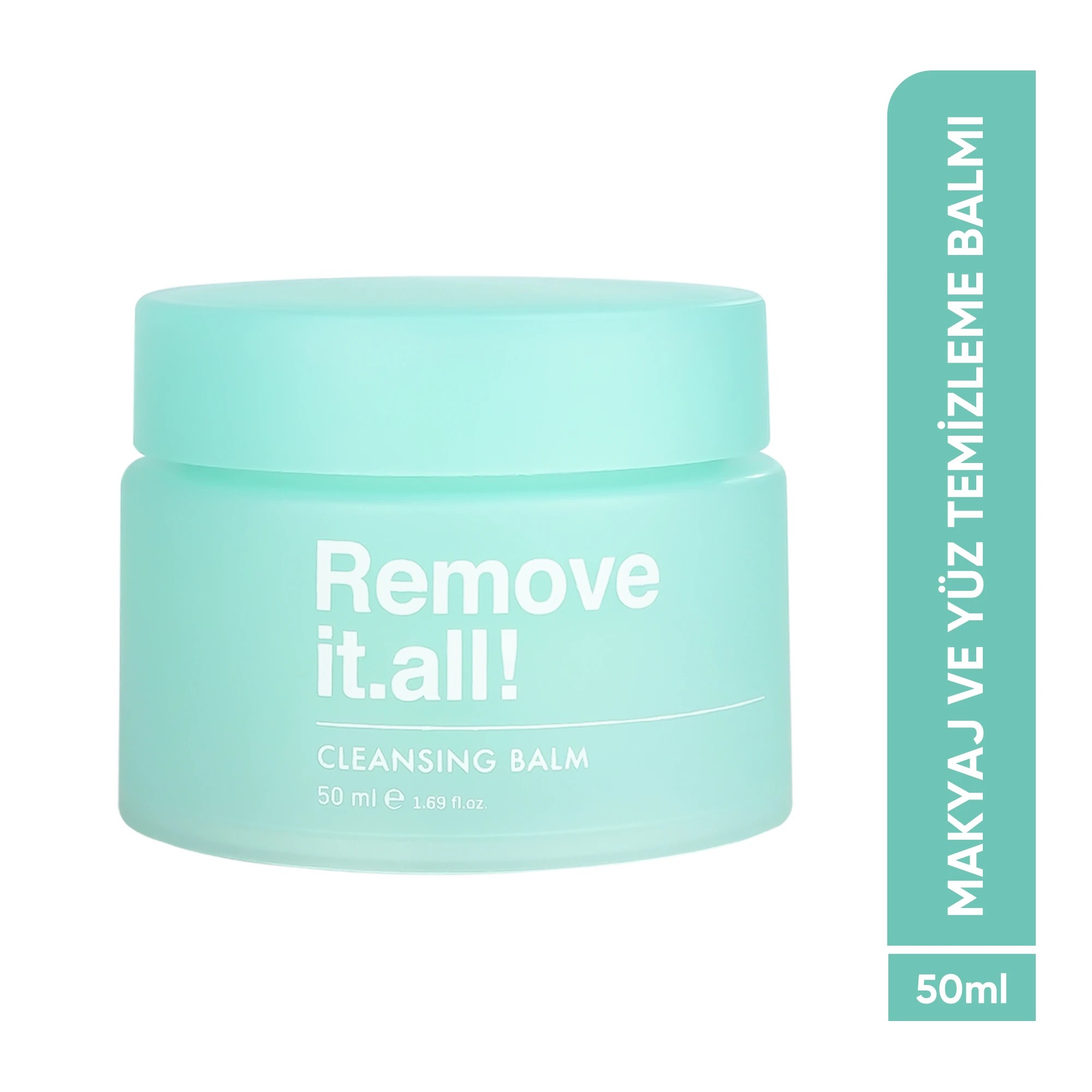 Remove it.all! Makyaj ve Yüz Temizleme Balmı Cleansing Balm 50 ml