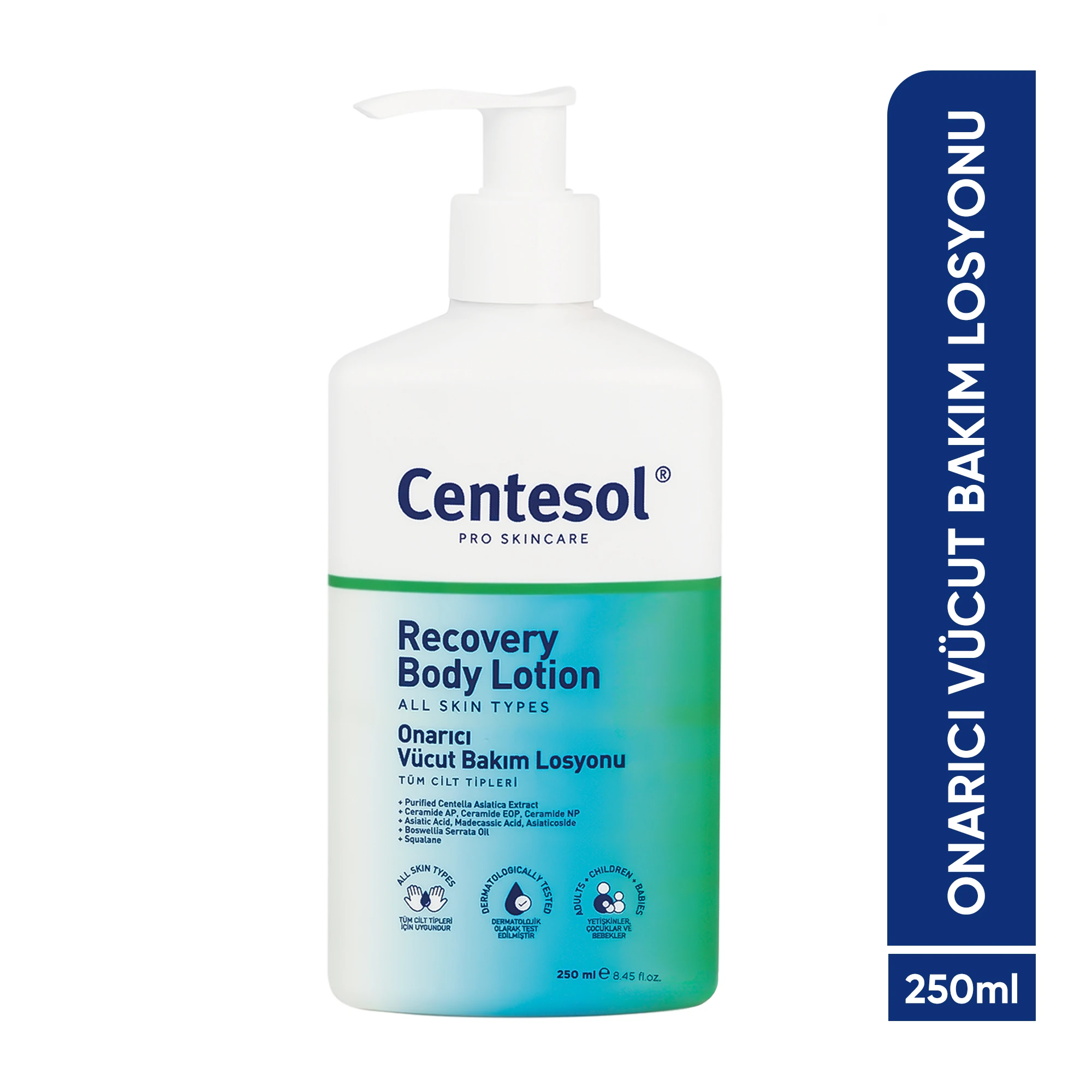 Centesol Onarıcı Vücut Bakım Losyonu Recovery Body Lotion 250 ml