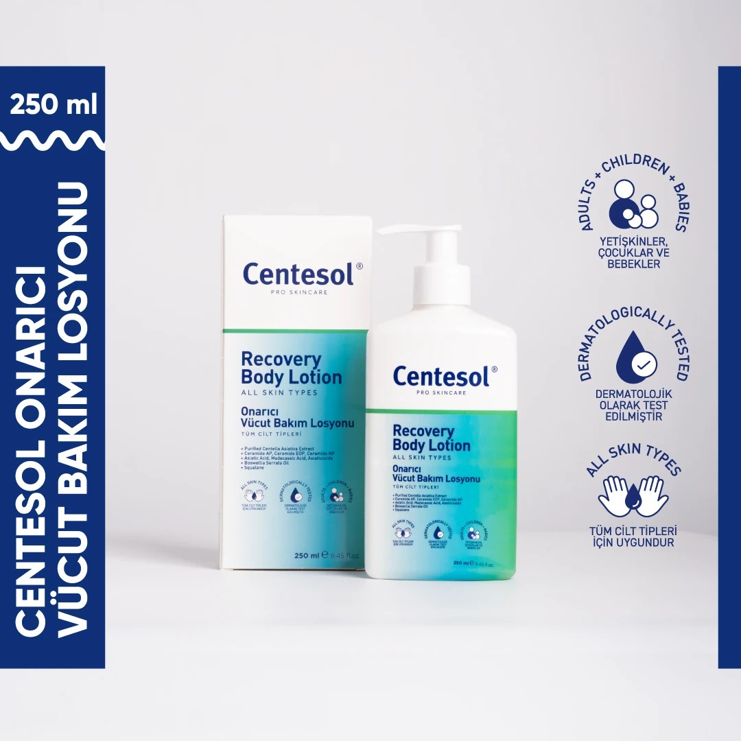 Centesol Onarıcı Vücut Bakım Losyonu Recovery Body Lotion 250 ml