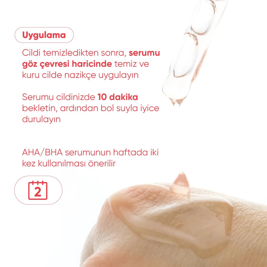 The Skin Co. %10 AHA %2 BHA Cilt Tonu Eşitleyici & Gözenek Sıkılaştırıcı Peeling Serum 20 ml