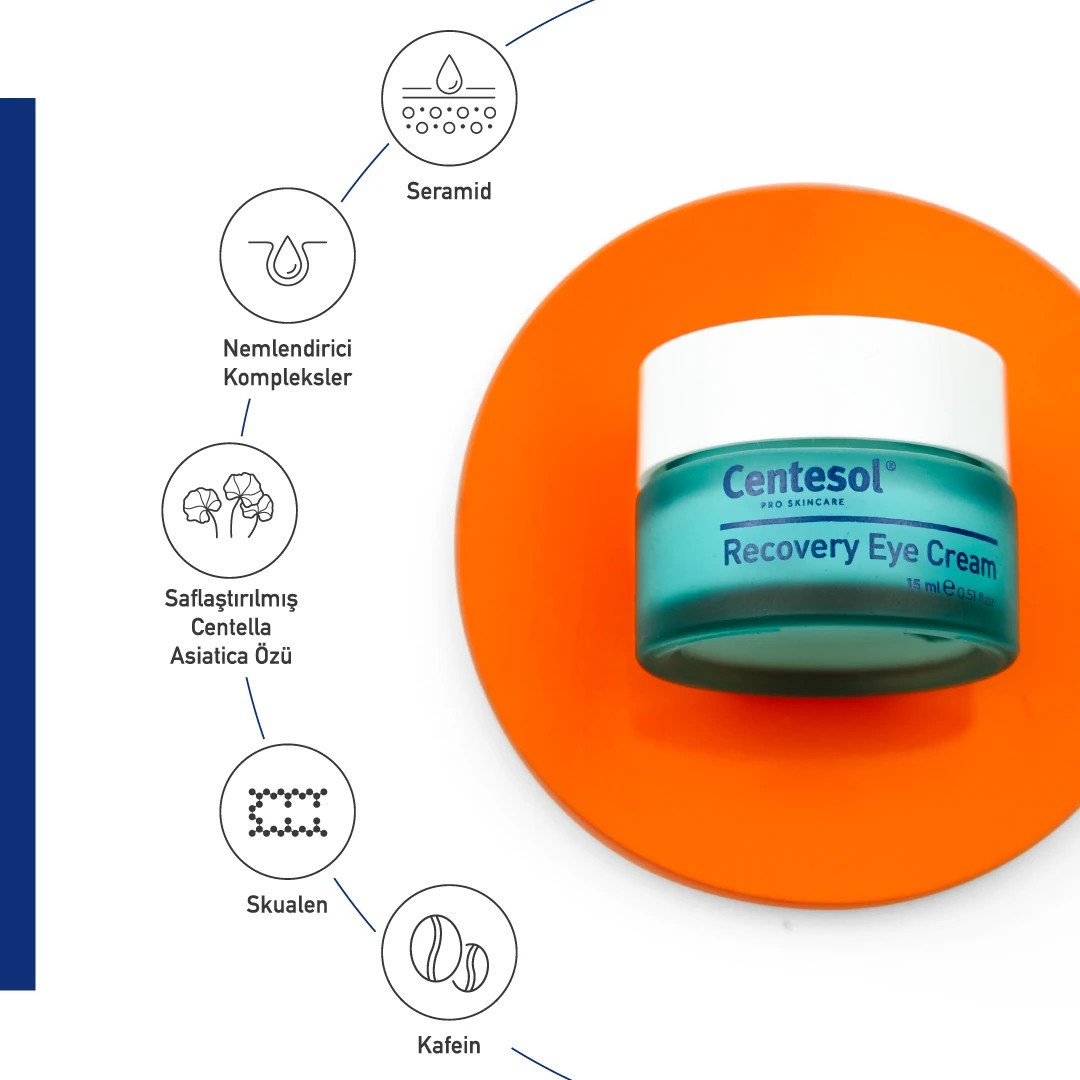 Centesol Onarıcı Göz Bakım Kremi Recovery Eye Cream 15 ml