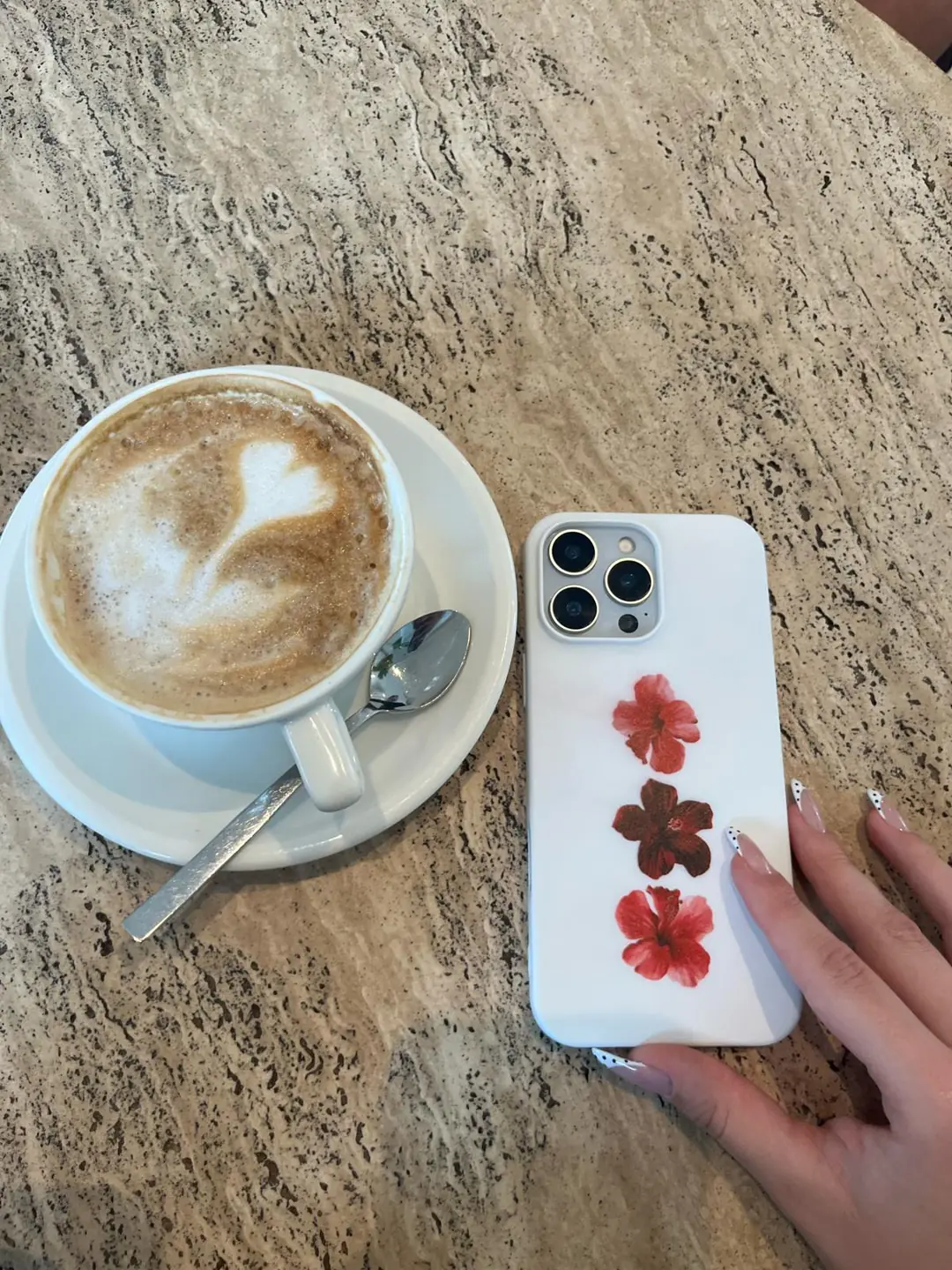 Çiçekli iPhone 16 Pro Telefon Kılıfı