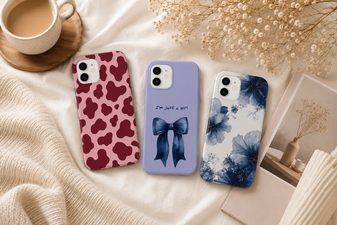 çiçekli, minimal ve leoar iPhone 12 telefon kılıfları