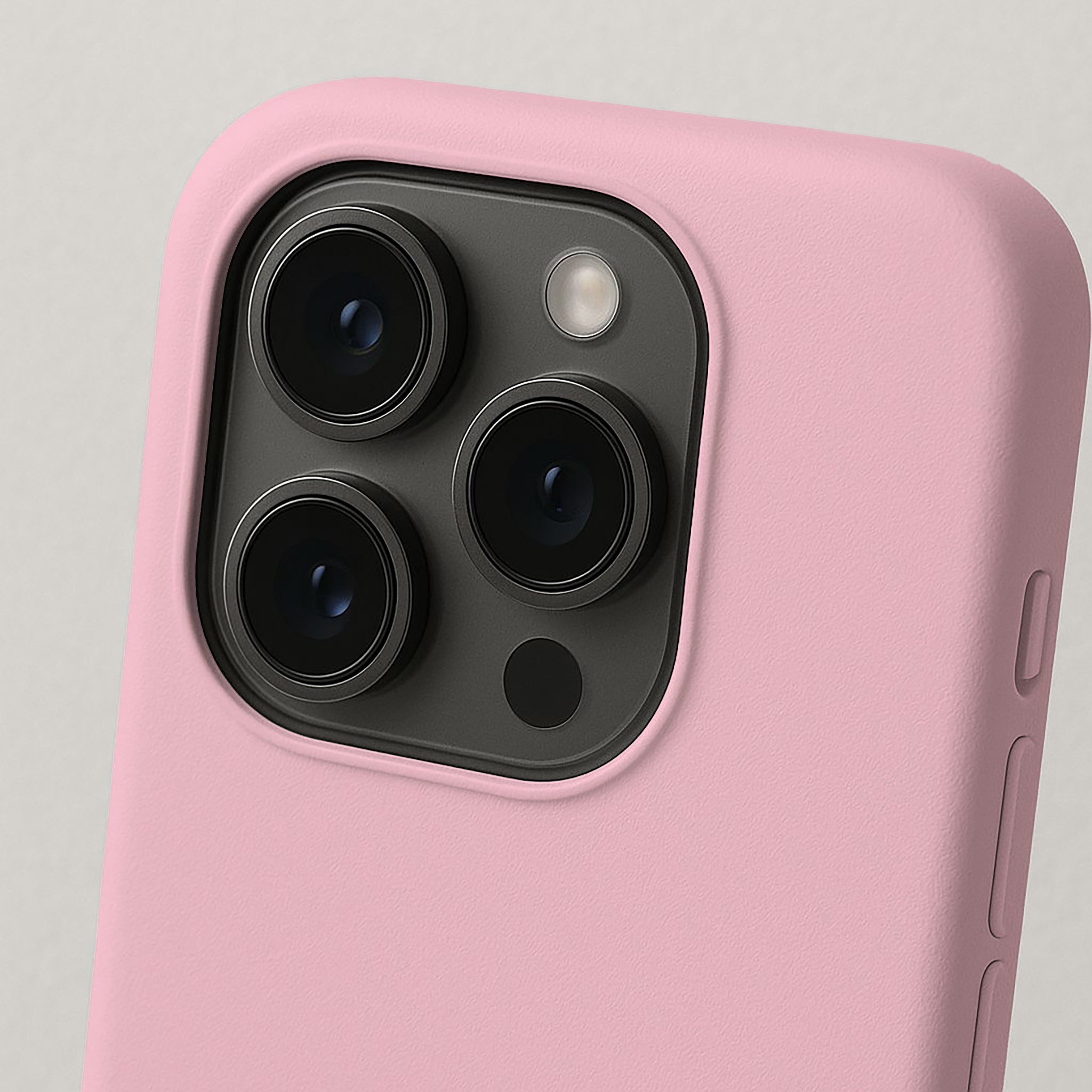 Pembe Apple Logo Lansman Silikon