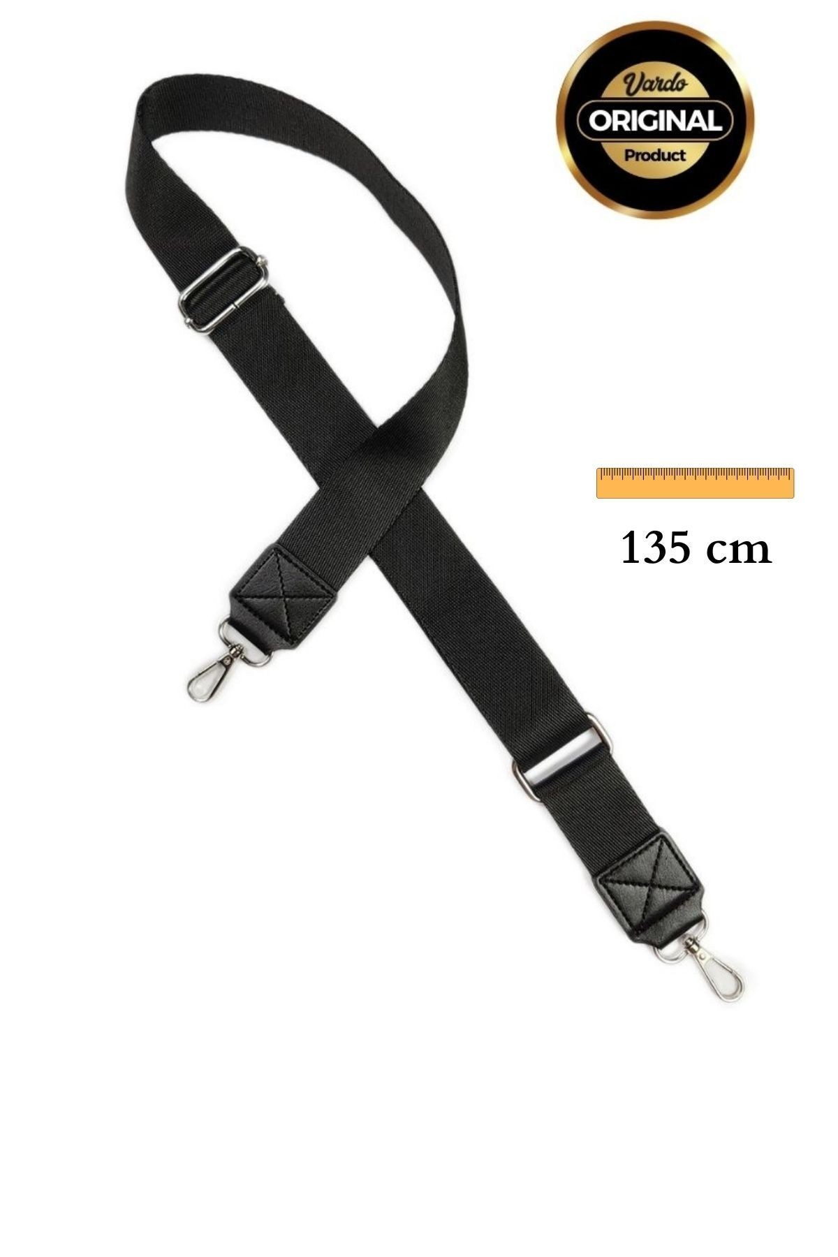 Eirin Premium Woven Bag Strap Dar Dokuma Çanta Askısı Gold Aksesuar 118 Cm En 3,8 Cm