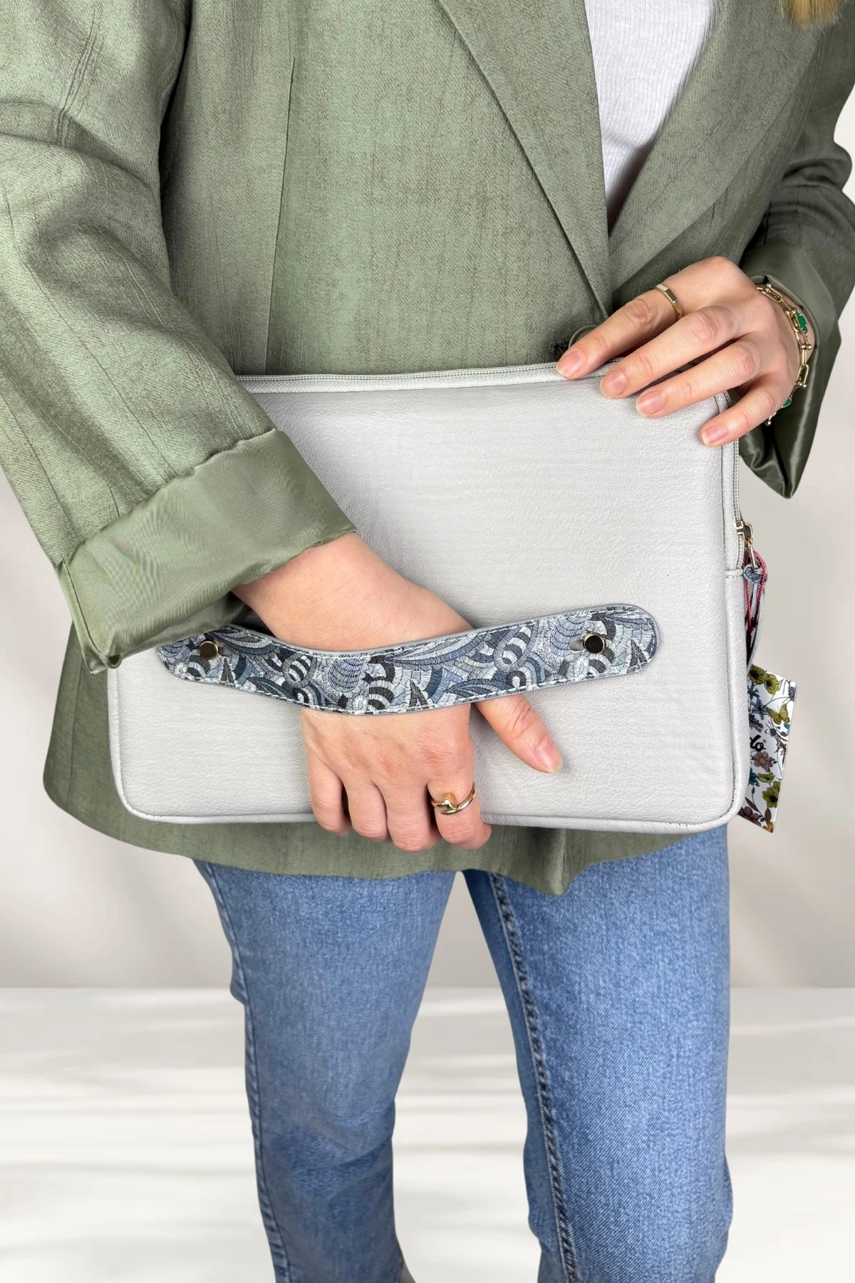 Esmee 10'' 11'' 12'' inç Apple iPad/Samsung Galaxy/Matepad/Huawei Tablet Kılıfı & Clutch Çanta