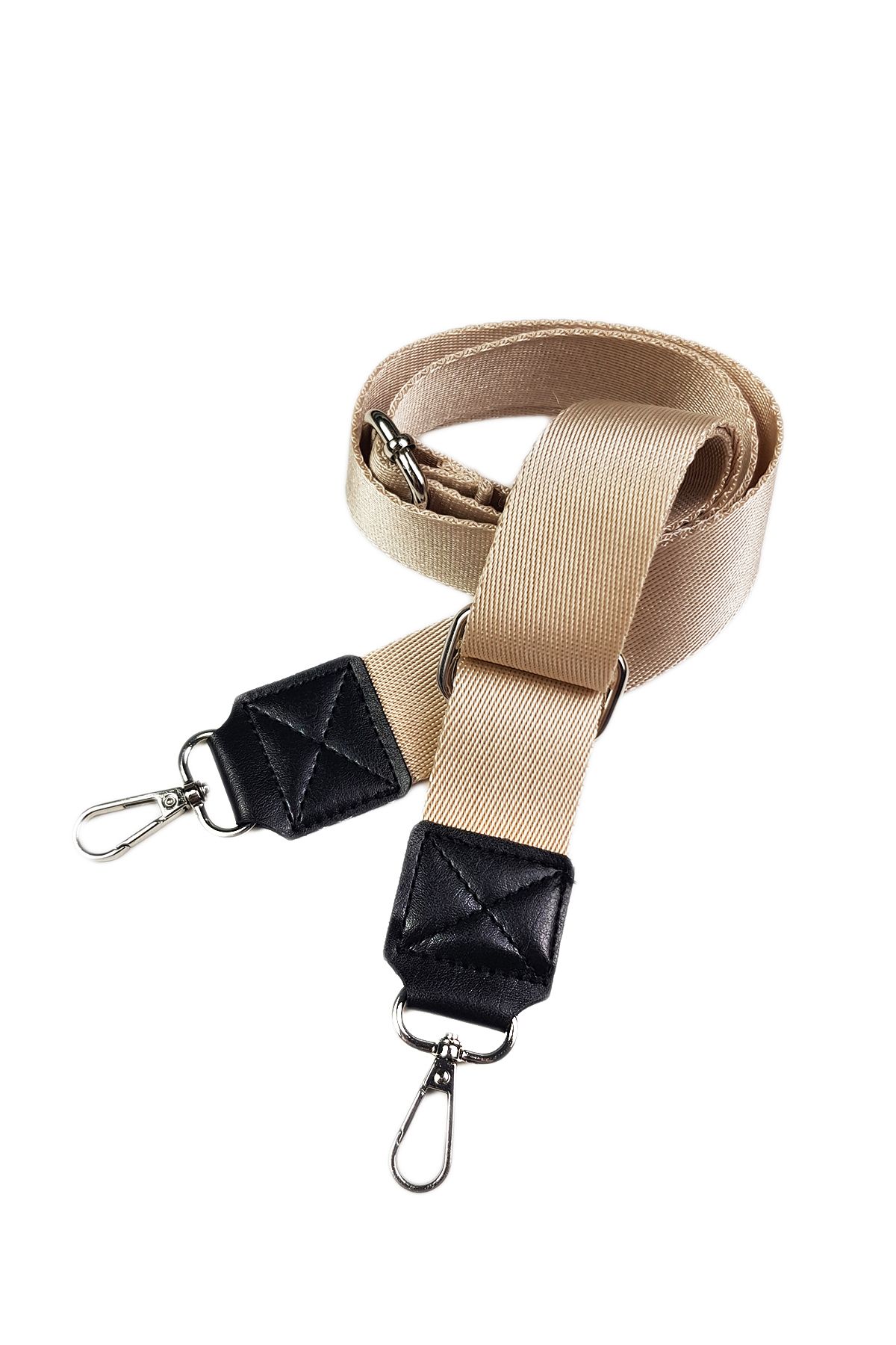 Eirin Premium Woven Bag Strap Dar Dokuma Çanta Askısı Gold Aksesuar 118 Cm En 3,8 Cm