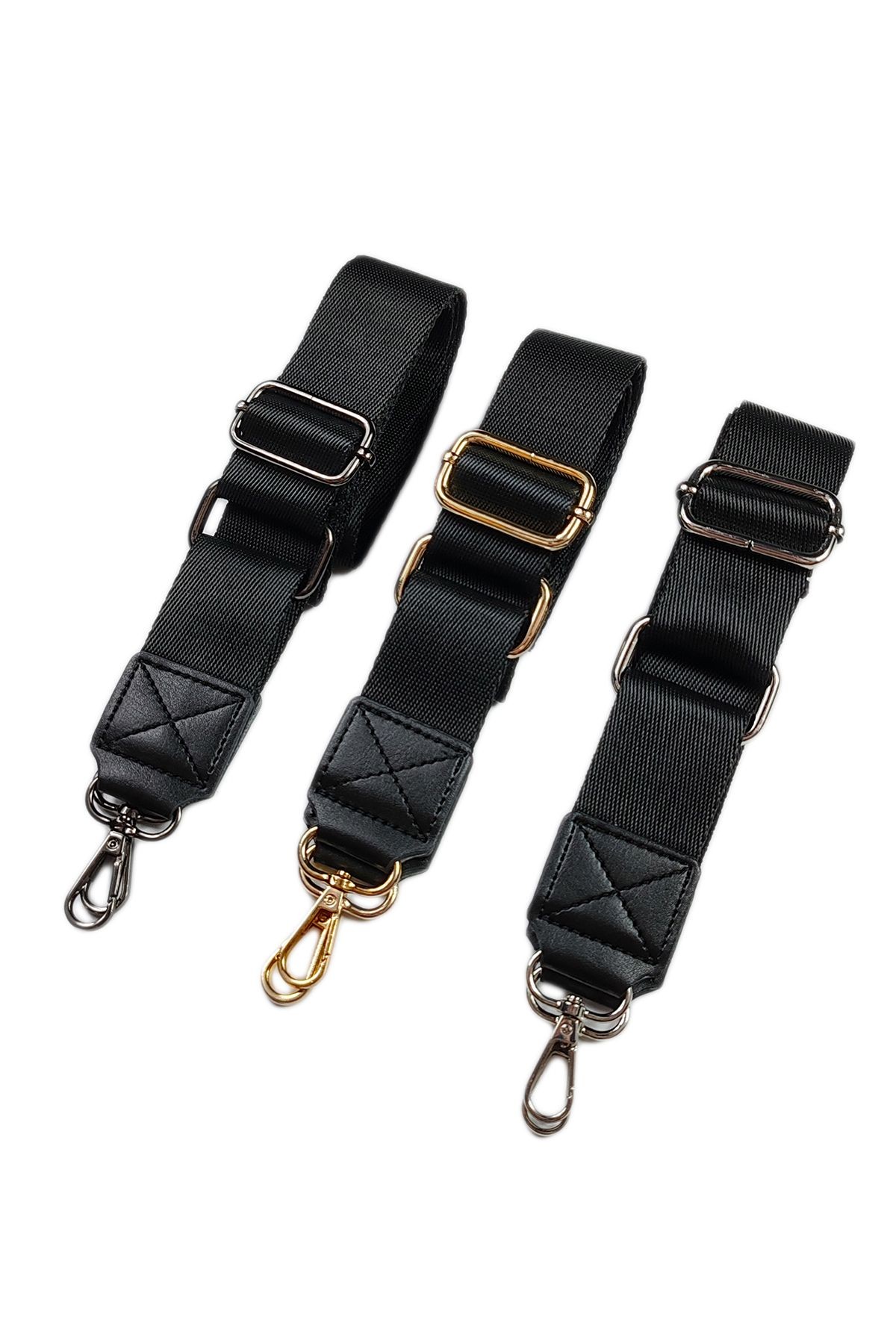 Eirin Premium Woven Bag Strap Dar Dokuma Çanta Askısı Gold Aksesuar 118 Cm En 3,8 Cm