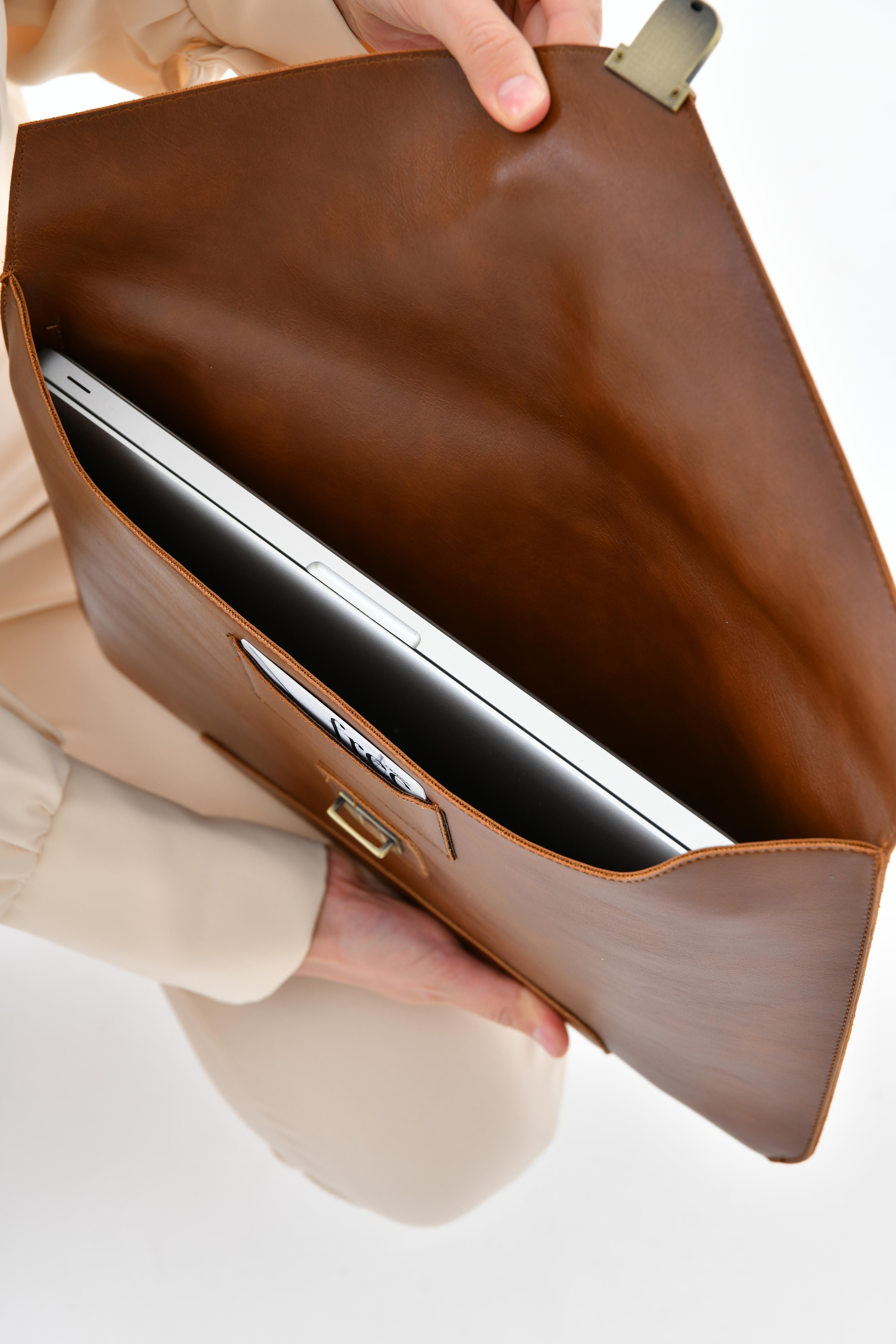 Hilde Uzun Askılı 15-16 Inc Macbook Air/Pro Evrak Business Çanta