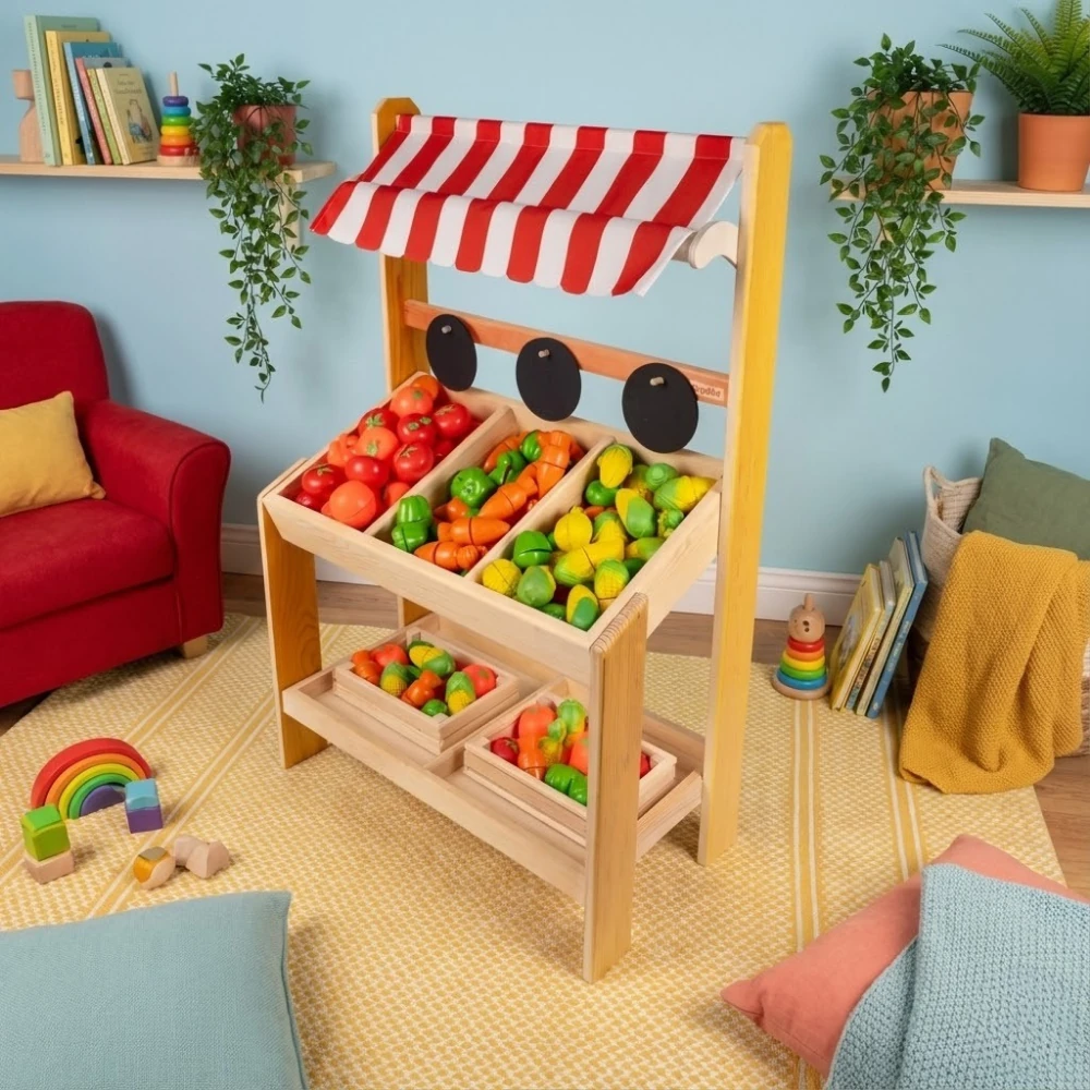 Ahşap Oyuncak Manav Tezgahı – T6012