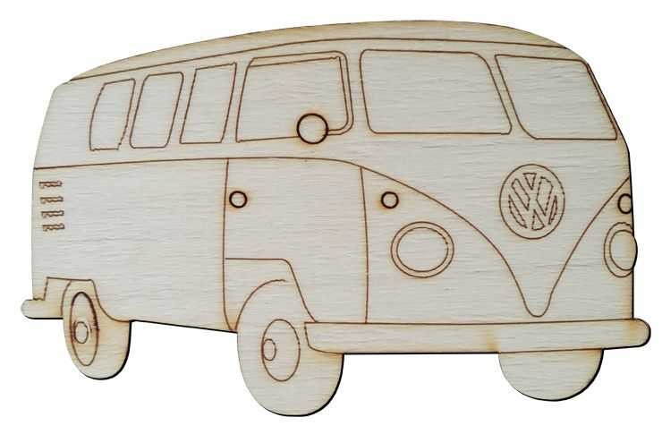 O86 Vosvos Minibüs Paket Süs Ahşap Obje
