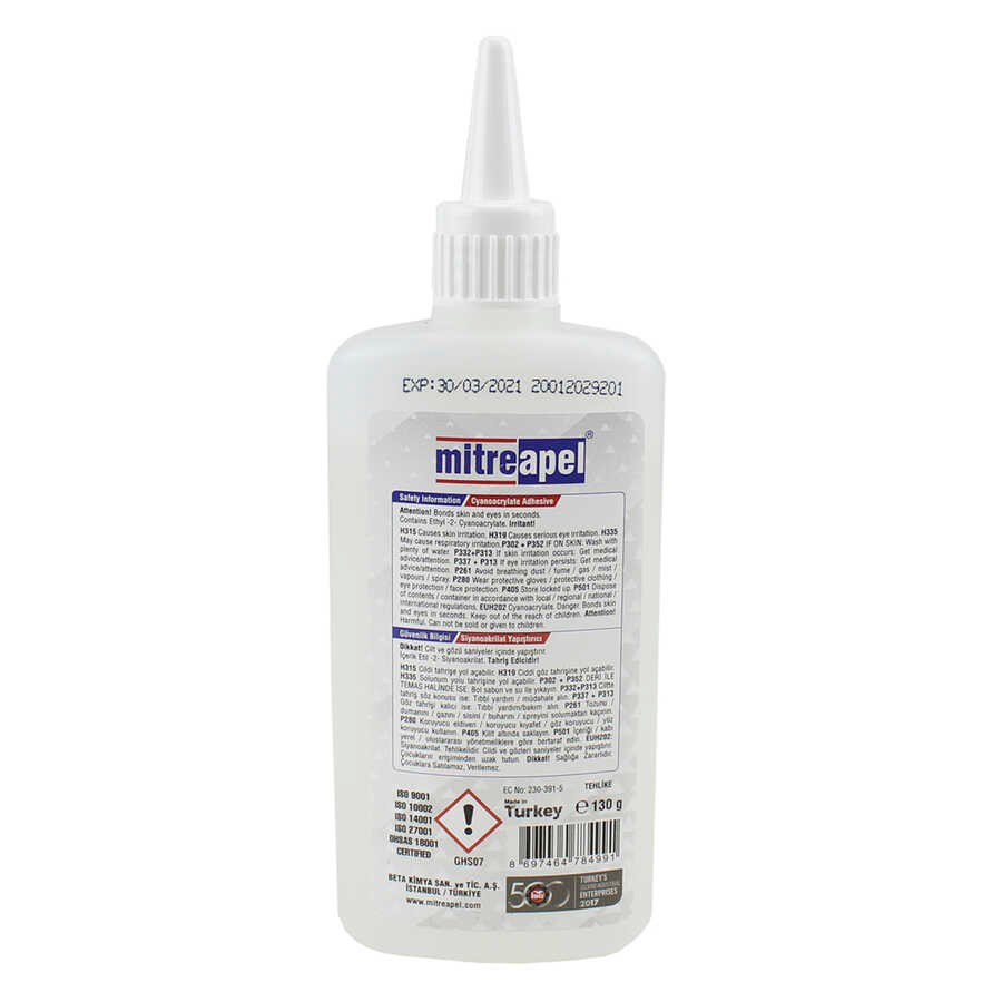 HRD16 Mitreapel CA130 Hızlı Yapıştırıcı