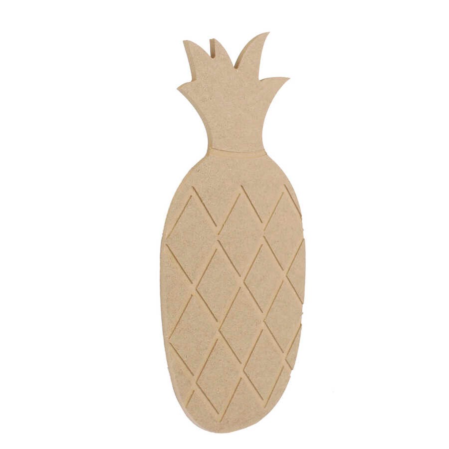 D26 - Büyük Ananas Ahşap Obje