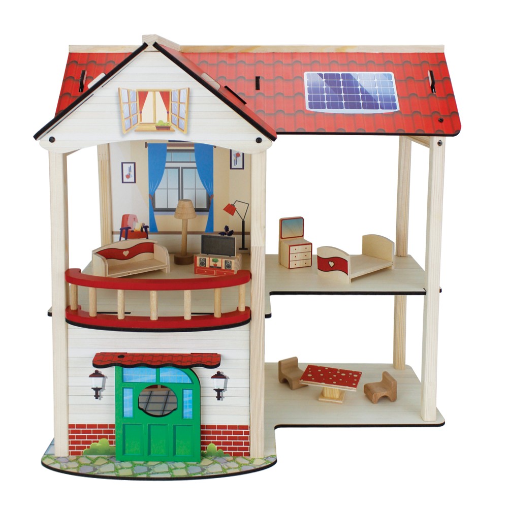 Toysilla Doğal Ağaç Çocuk Oyun Evi - T2007