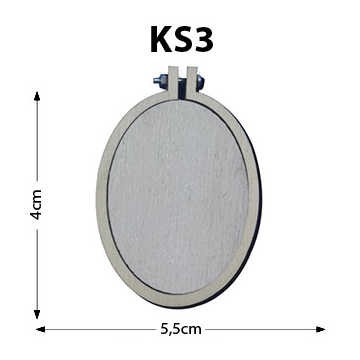 Ks3-Dikey Oval Kasnak
