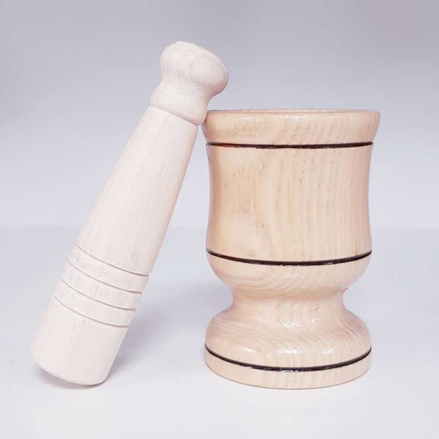 DA2 Ahşap Orta boy Havan 8 cm