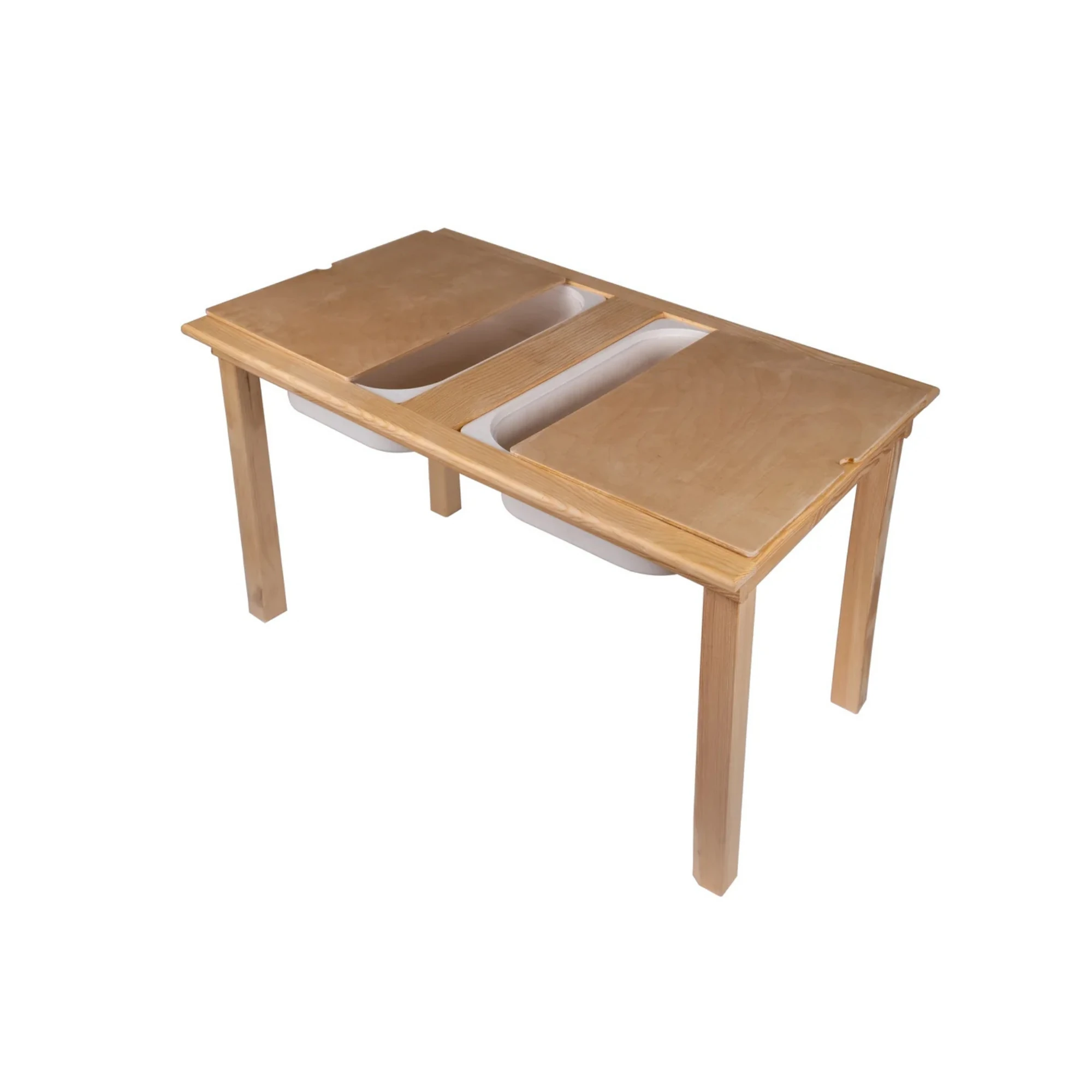 Aktivite Masası -İkili Oyun Masası-Çalışma Masası-Etkinlik Masası  T6003 Suya Dayanıklı Ahşap 