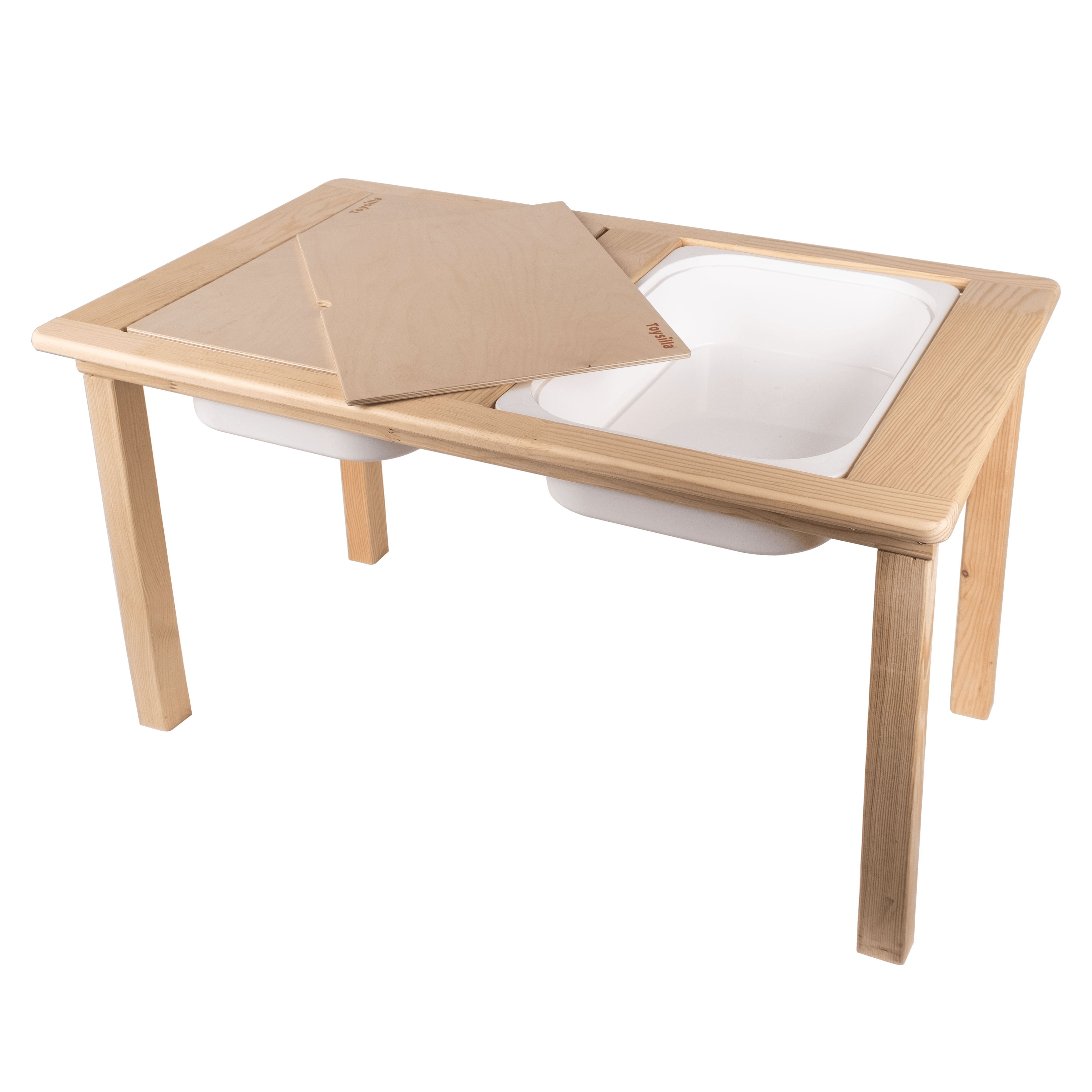 Aktivite Masası - 2'li Oyun ve Çalışma Masası (Tavşan Kulaklı Sandalyeler Dahil) T6022