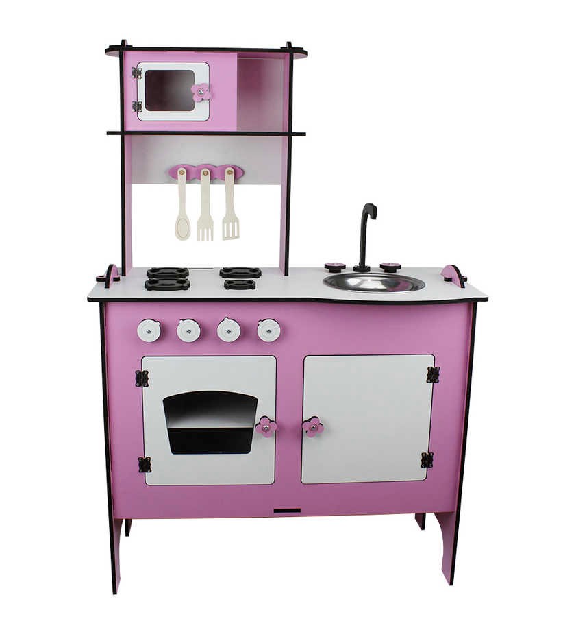 Toysilla Çocuk Oyun Mutfak Pembe - T1001