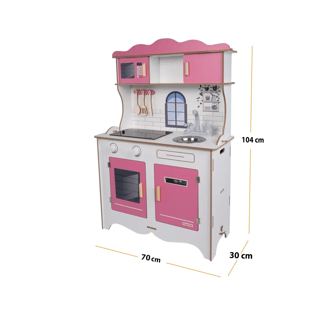 EĞİTİCİ ÇOCUK OYUN MUTFAĞI - PEMBE