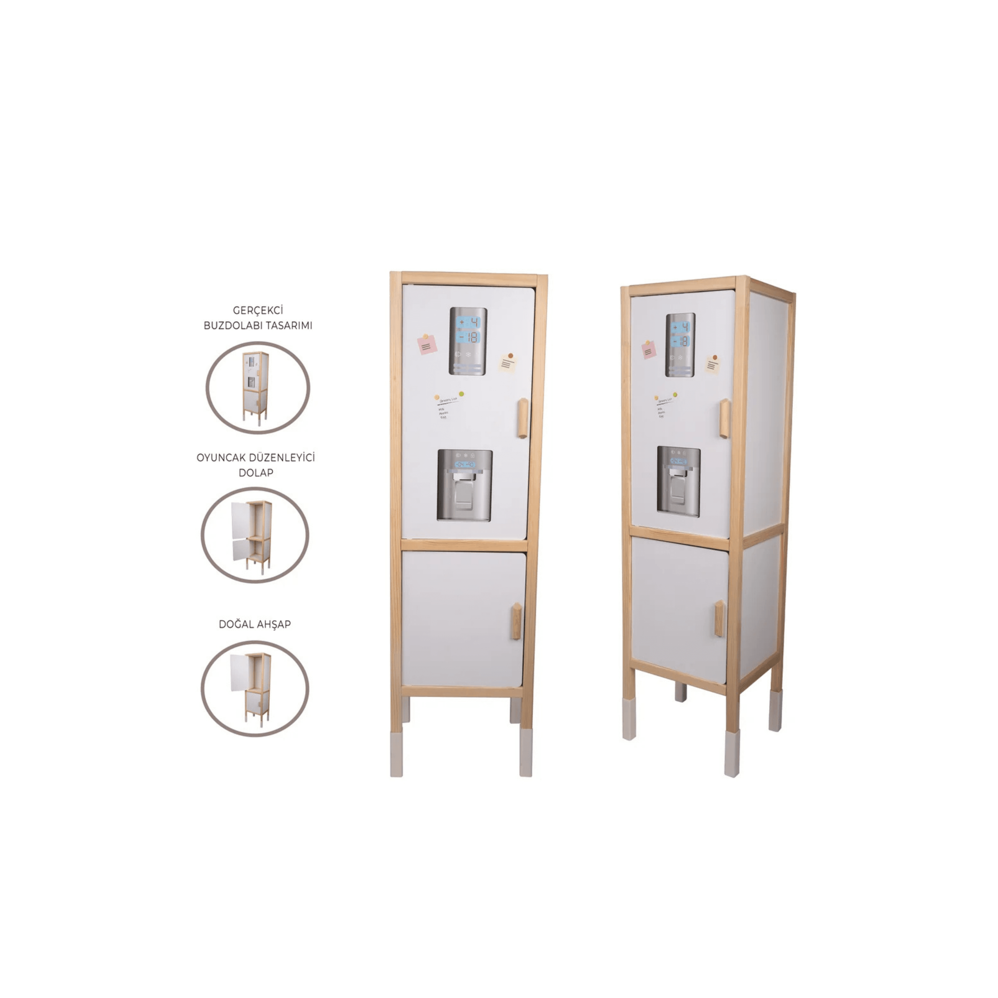 T1034 Toysilla Beyaz Mutfak Buzdolabı