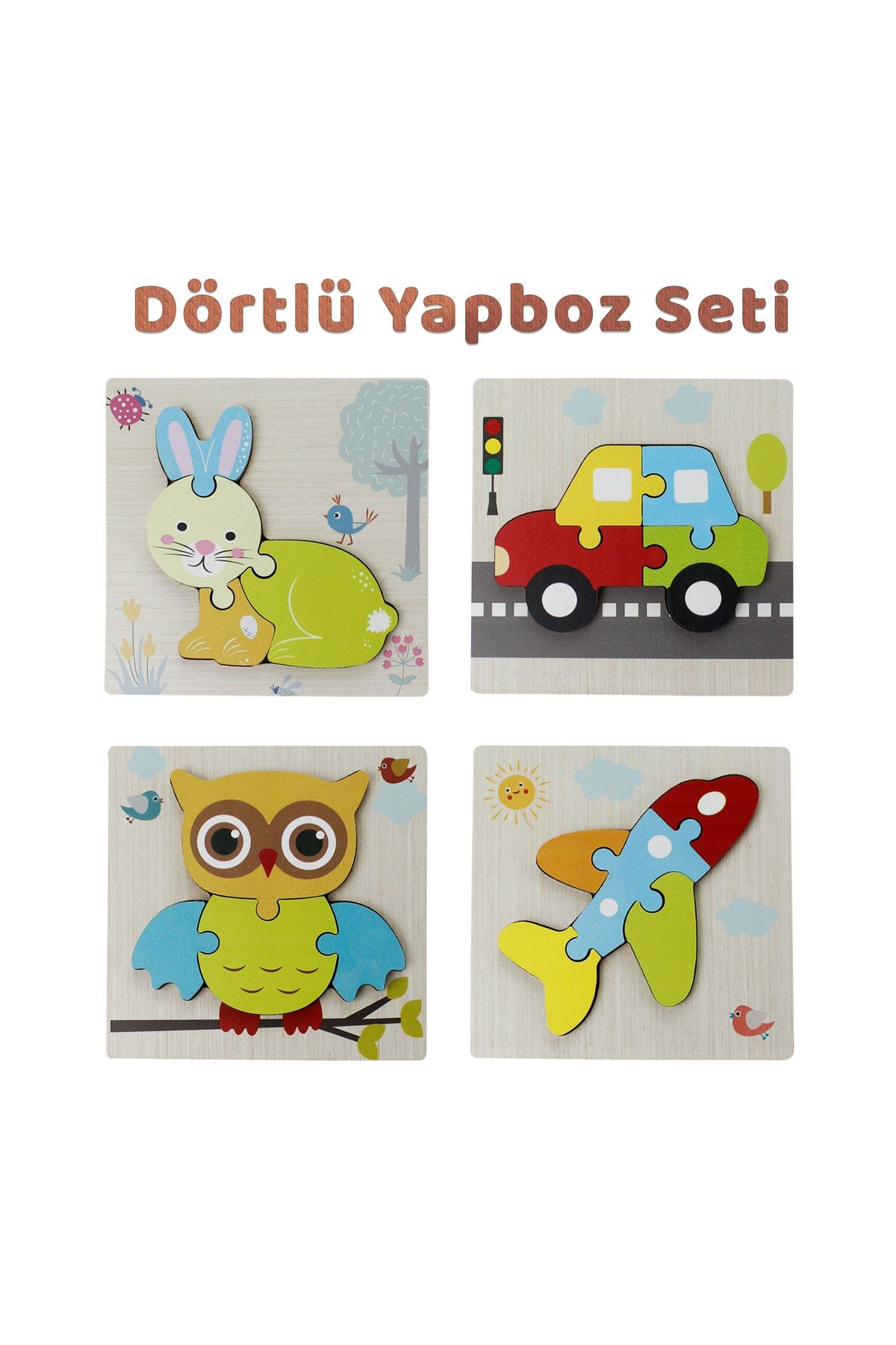 4'lü Puzzle Seti