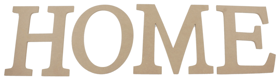 D42 Home Büyük Yazı Seti