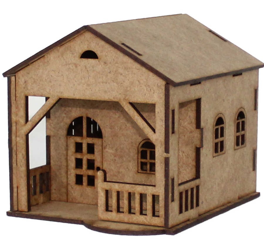MS3 Boyama Seti Maket Köy Evi