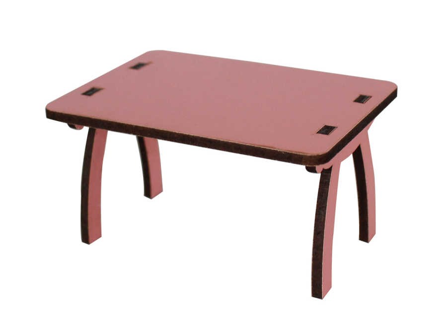 MY70 Pembe minyatür Masa