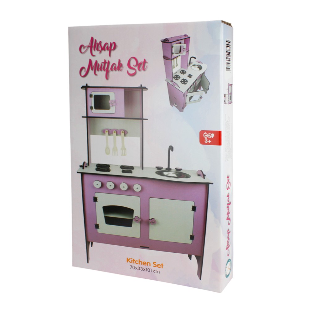 Toysilla Çocuk Oyun Mutfak Pembe - T1001