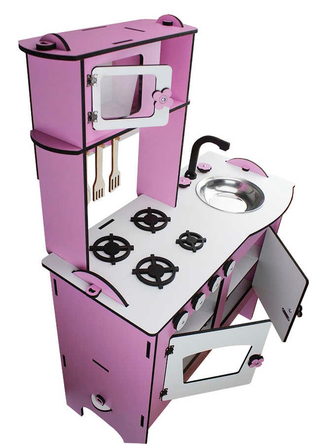Toysilla Çocuk Oyun Mutfak Pembe - T1001