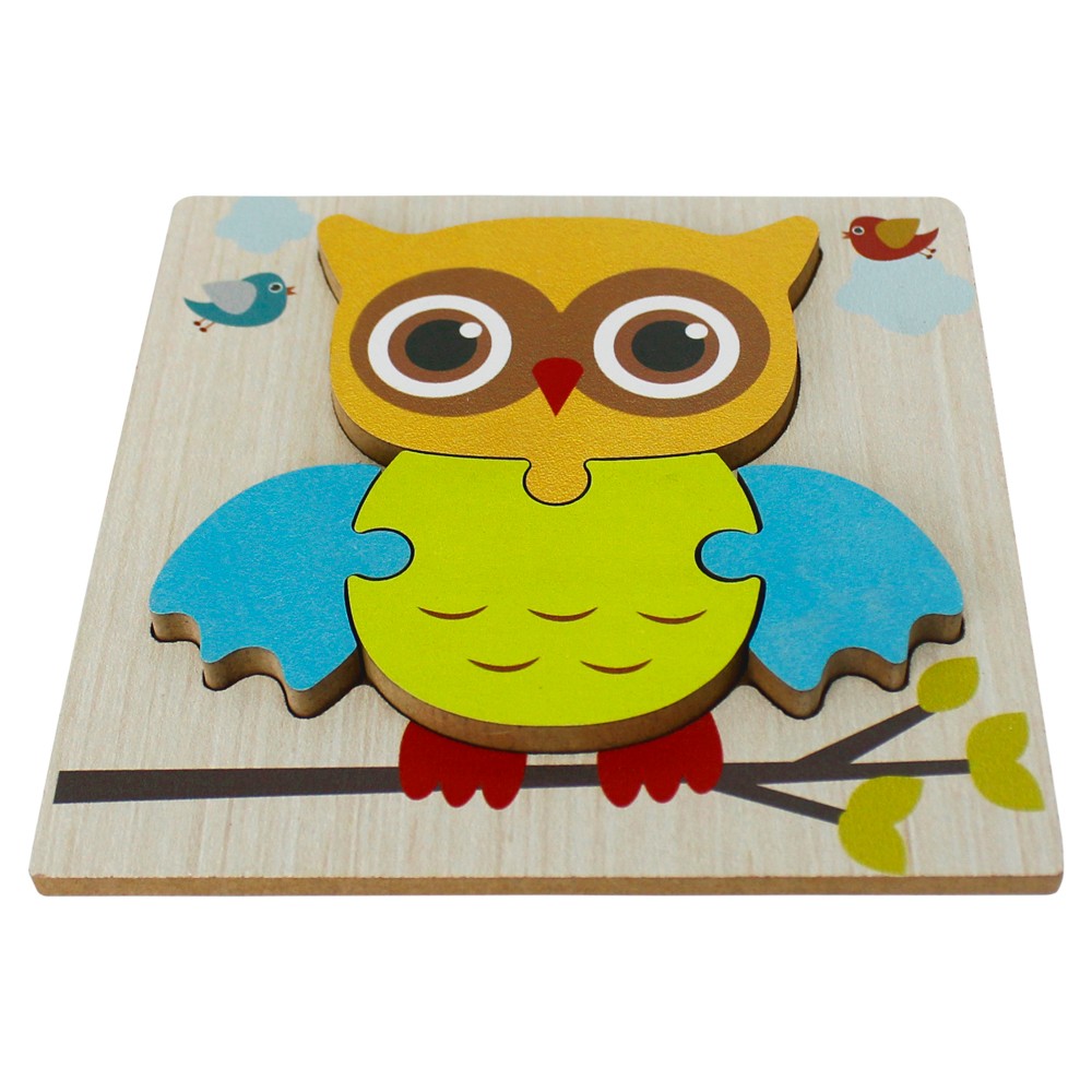 Toysilla Ahşap Puzzle Baykuş Temalı - T5001