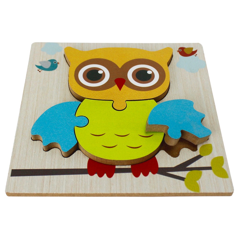 Toysilla Ahşap Puzzle Baykuş Temalı - T5001