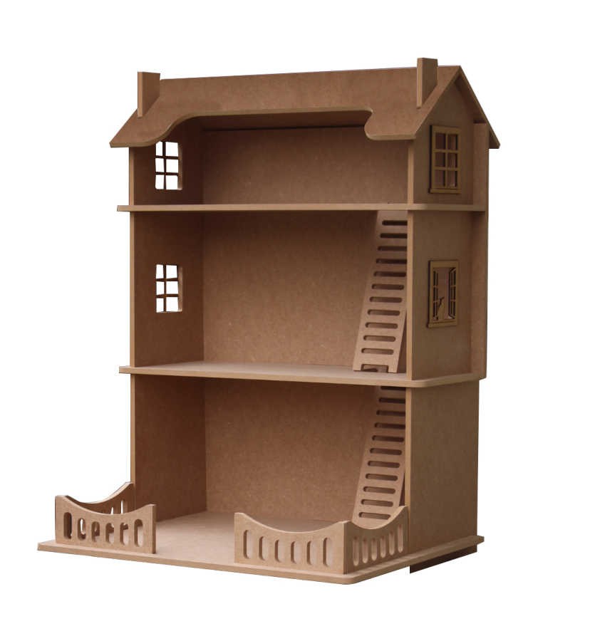 EV8 Demonte Bahçeli Barbie Evi