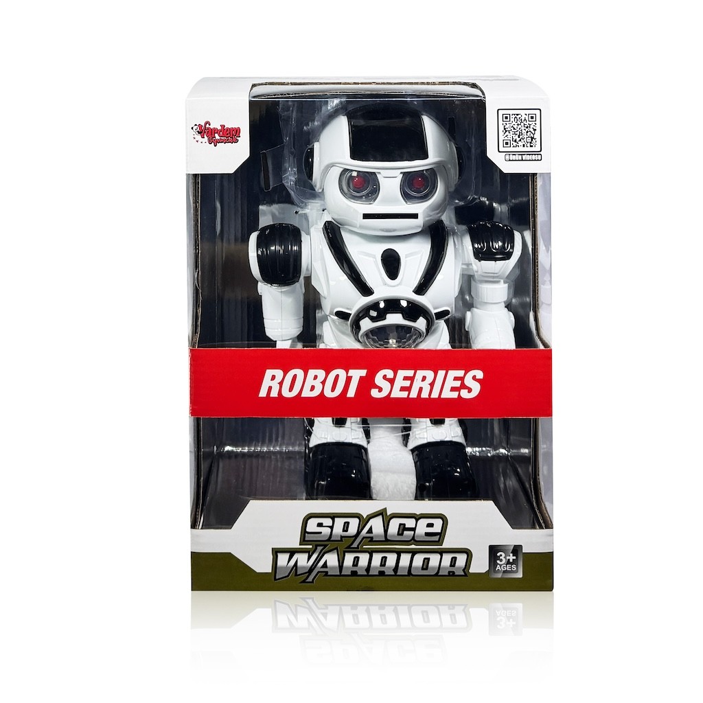 DF-6022 Işıklı ve Müzikli Disk Atan Uzay Savaşçısı Robot