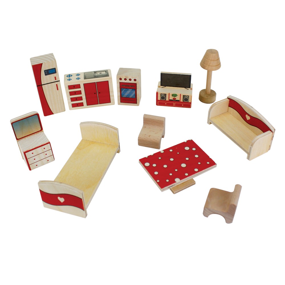 Toysilla Doğal Ağaç Çocuk Oyun Evi - T2007