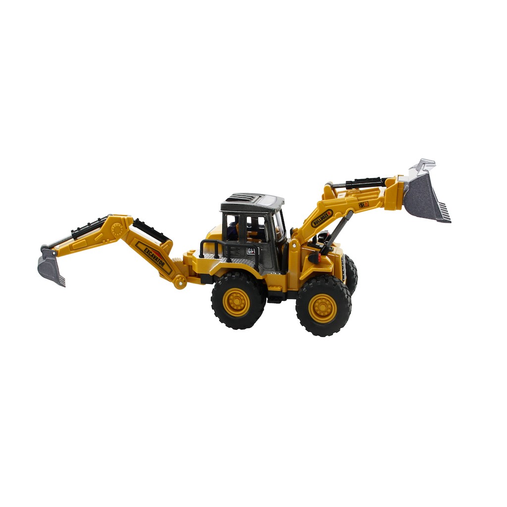 Sürtmeli Metal İnşaat Aracı 1:55 Kazıcı Yükleyici