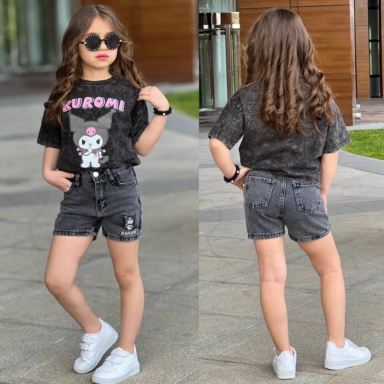 Kot Kuromi Şortlu Takım